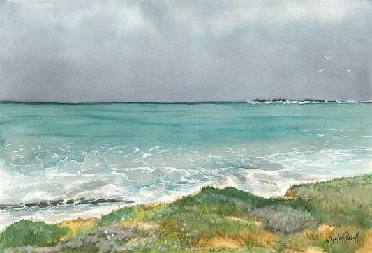 'Foreboding Skies, Burns Beach'