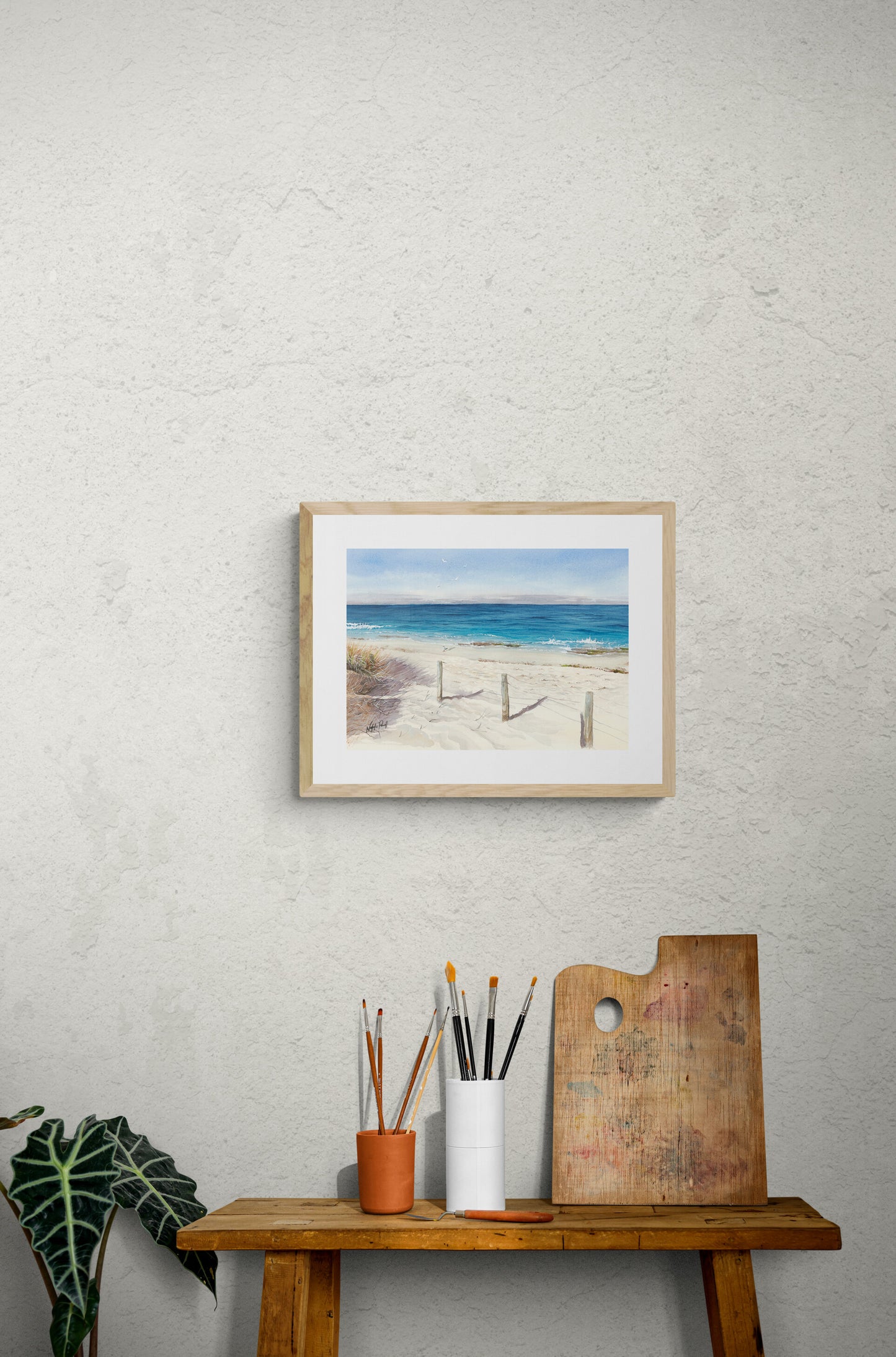 'Morning Descent, Burns Beach' Print
