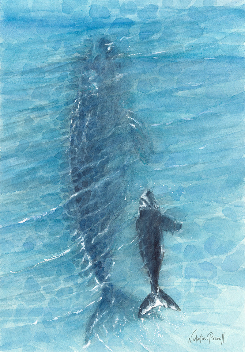 'Mother and Child, Burns Beach' print