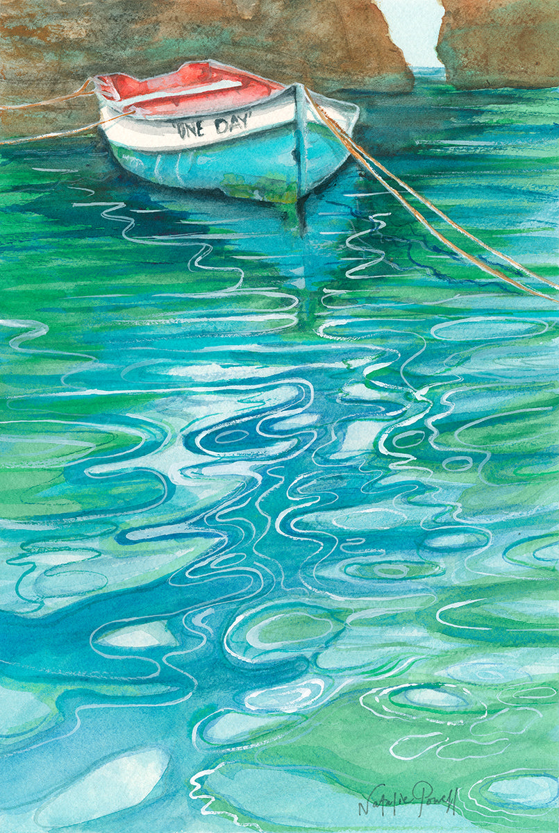 'One Day' greeting card