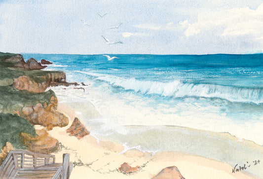 'Steps to Burns Beach'