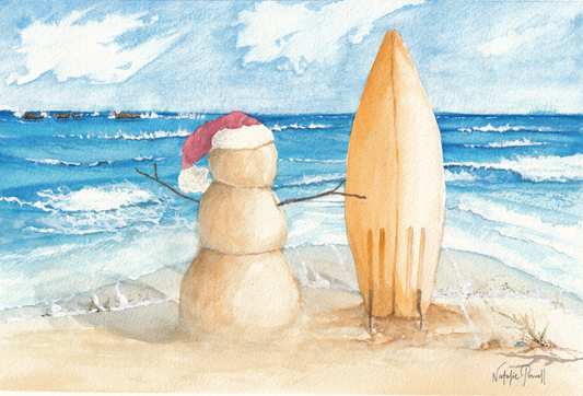 'Santa's Gone Surfing'