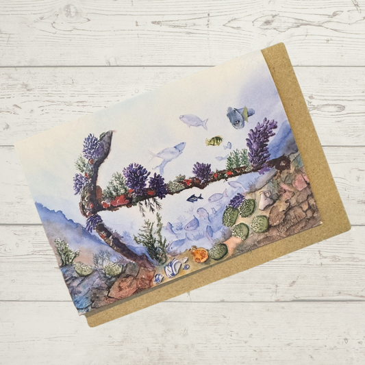 'Anchored in History' Greeting card