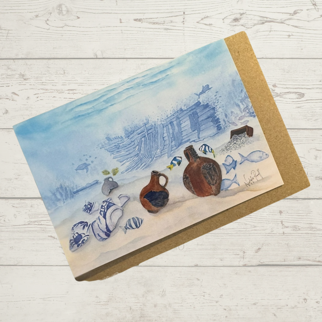 'Batavia's Lost and Found' Greeting card