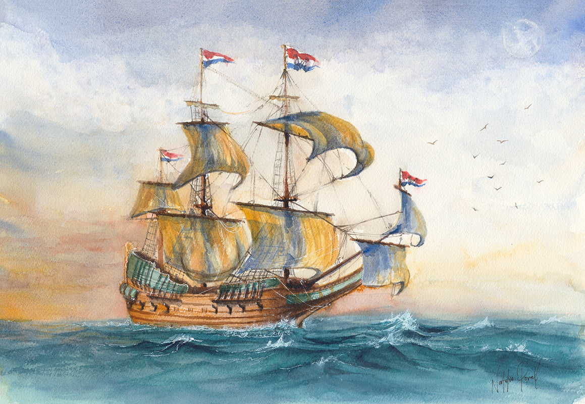 'Batavia's Moonlight Misadventure' print