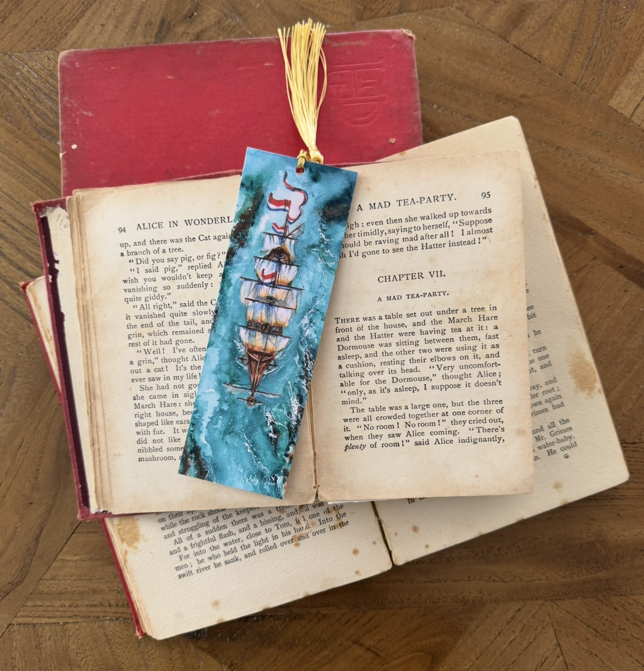 'Treacherous Beauty' Bookmark