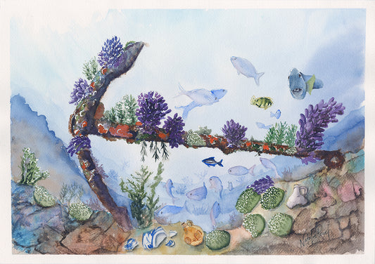 'Anchored in History' Greeting card