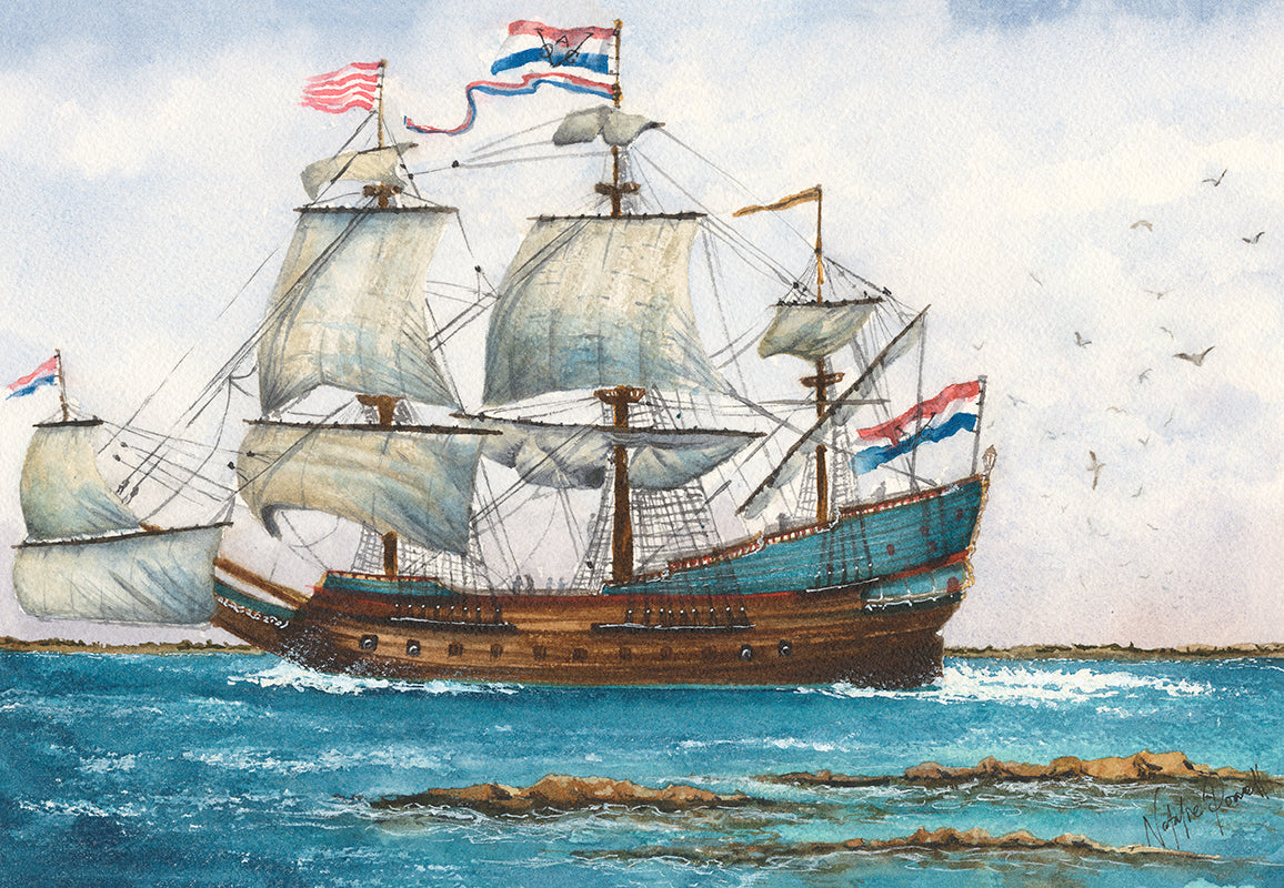 'Batavia's Doomed Passage' print