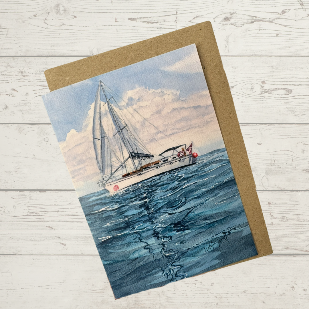 'Wild Zula Adventure' greeting card