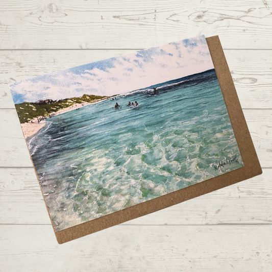 'Yanchep Lagoon' greeting card