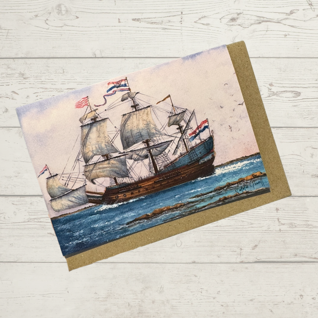 'Batavia, Doomed Passage' Greeting Card