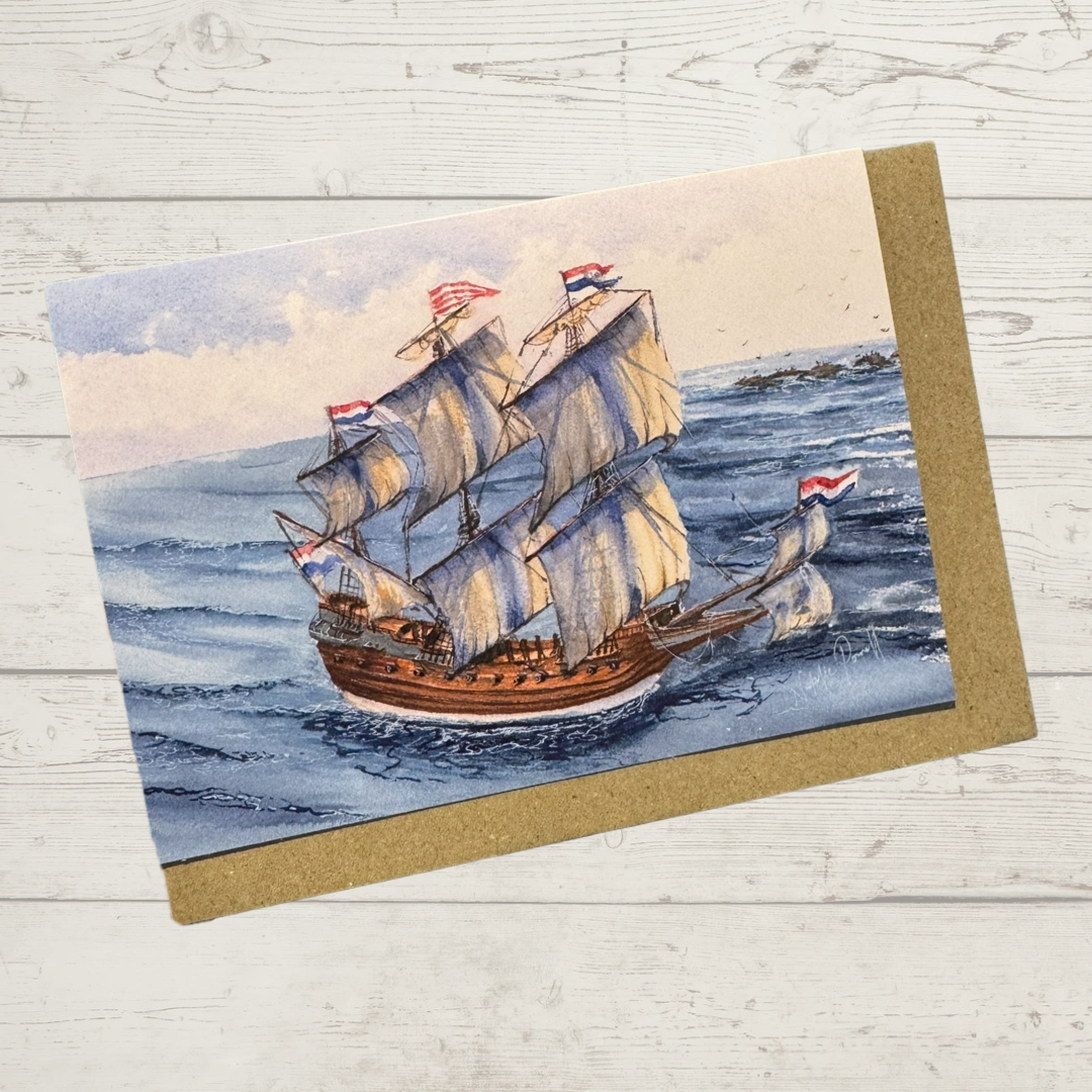 'Batavia's Nemesis' Greeting Card