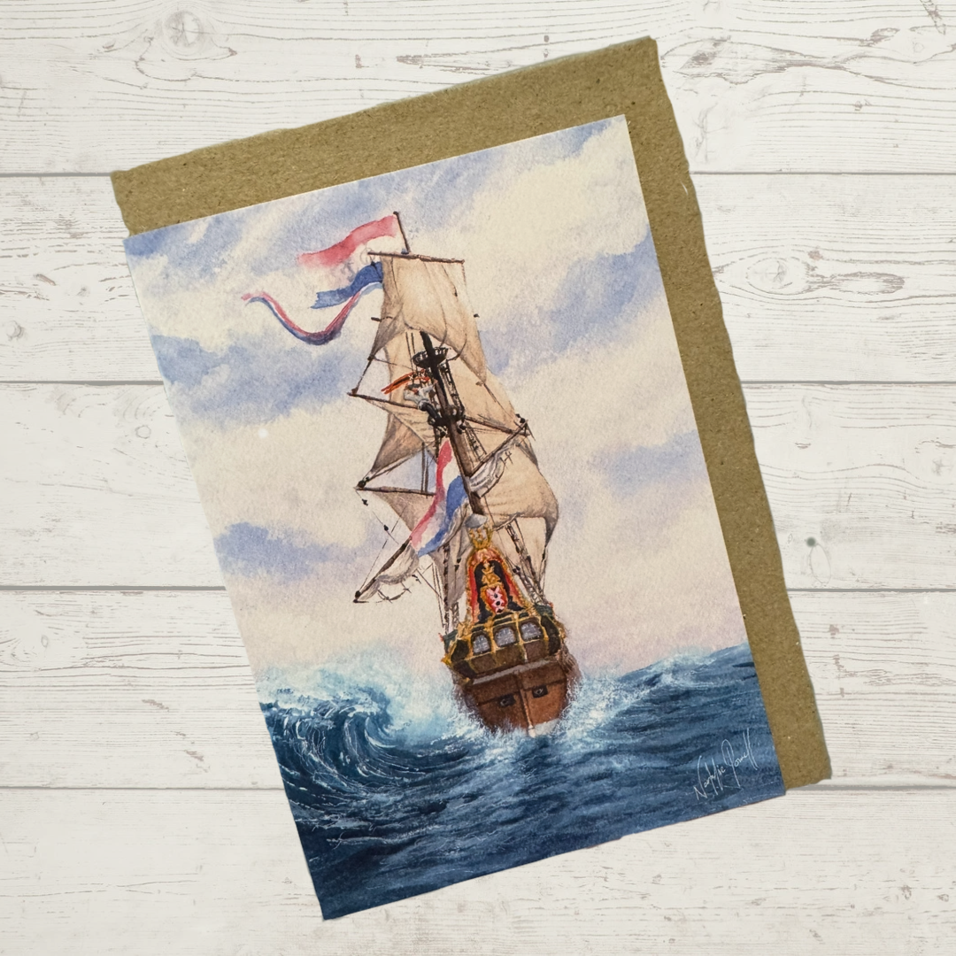 'Batavia, Blindsided' Greeting Card