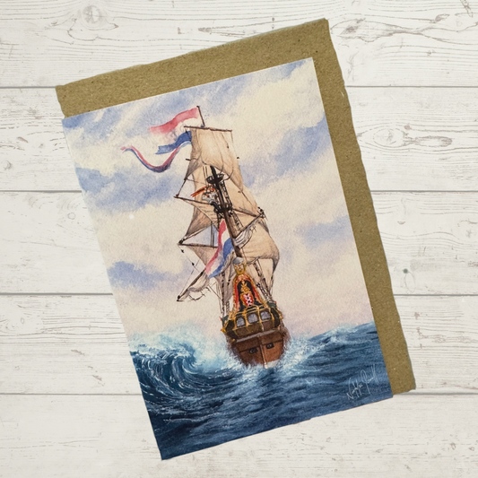 'Batavia, Blindsided' Greeting Card